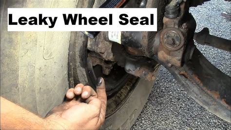 How To Quickly Fix A Leaking Semi Truck Wheel Seal